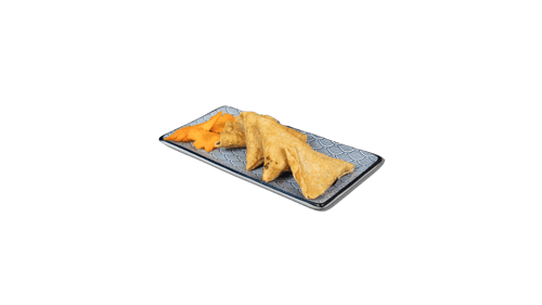 Samosa Taschen mit Poulet