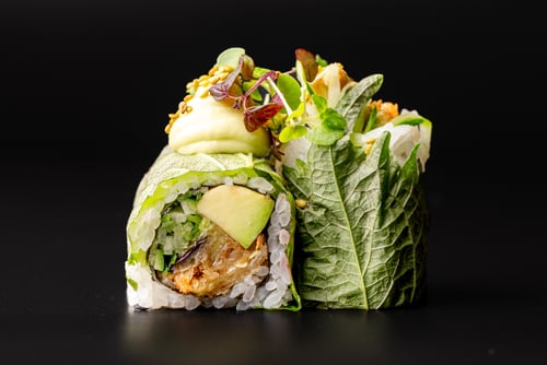 Panko Eggplant Roll