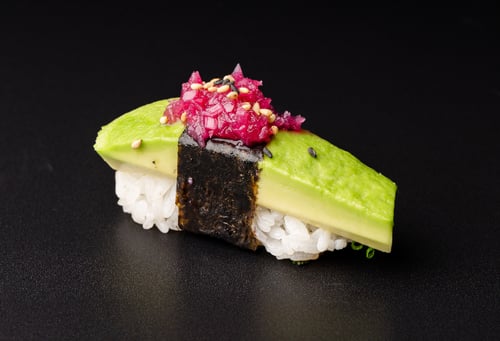Avocado Ceviche Nigiri
