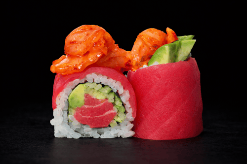 Spicy Kimchi Tuna Roll