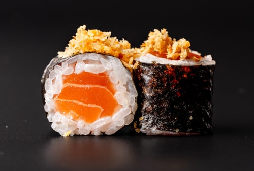 Crunchy Salmon Maki