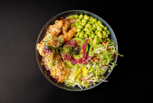 Tempura Black Tiger Bowl