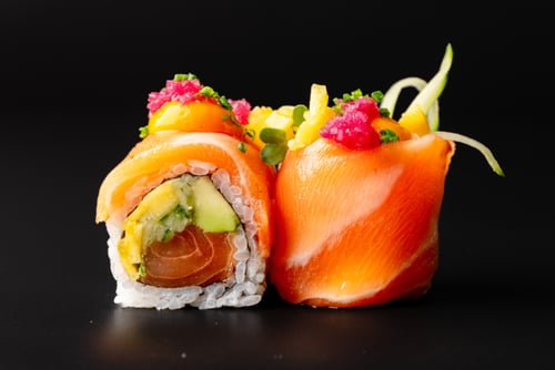 Mango Salmon Roll