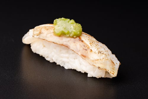 Flamed Loup de Mer Nigiri