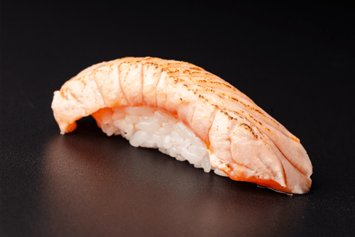 Flamed Salmon Nigiri