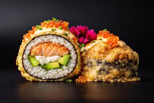 Fried Salmon Roll Fried Salmon Roll