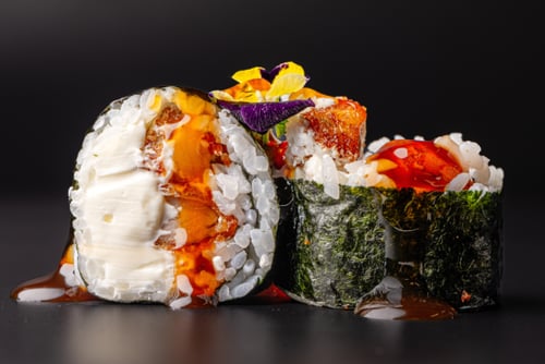 Cream Cheese Chicken Maki