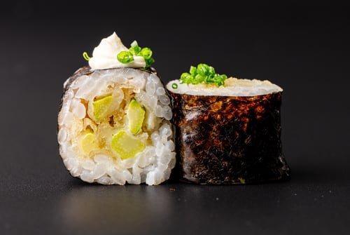 Cream Cheese Spargel Maki