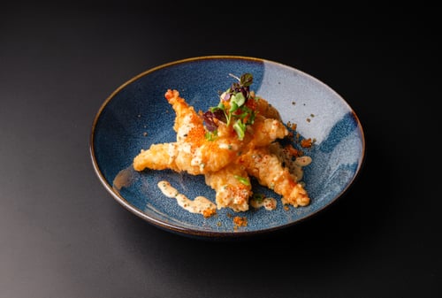 Tempura Black Tiger Garnelen