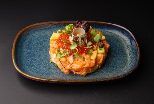 Spicy Salmon Ikura Tartar