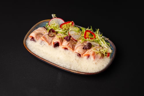 Salmon Rote Beete Sashimi