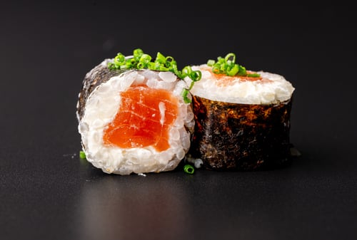 Cream Cheese Salmon Maki