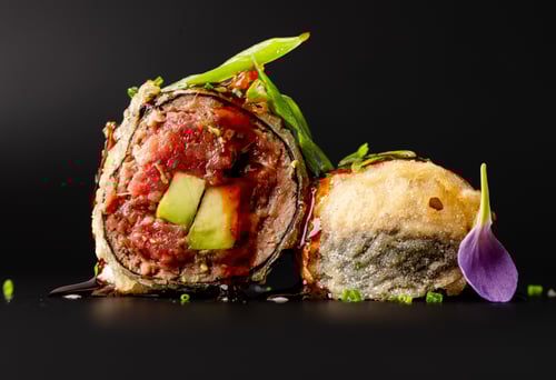 Spicy Tuna Tatar Tempura Roll