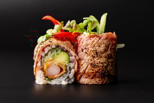 Flamed Beef Gamba Roll