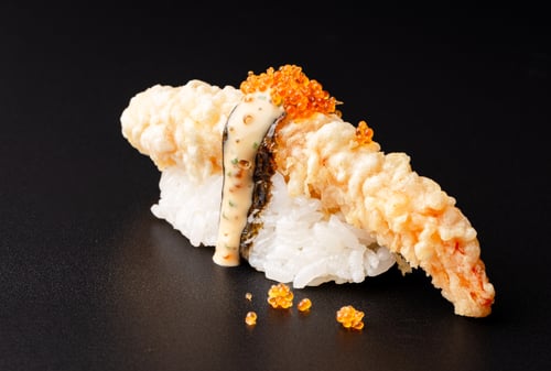 Tempura Black Tiger Nigiri
