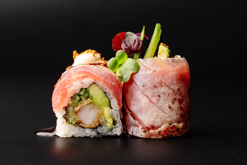 Flamed Tuna Gamba Roll