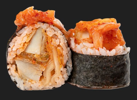 Chicken Kimchi Maki