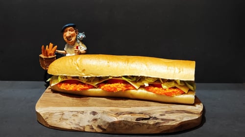 25 Croque Crunchy Chicken