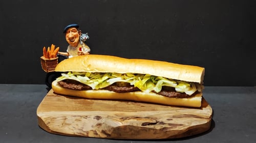 23 Croque Cheeseburger