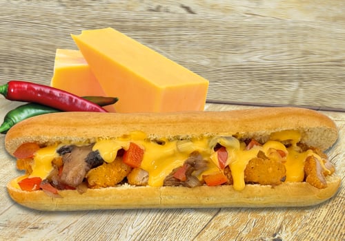 Loaded Chicken Cheesesteak Loaded Chicken Cheesesteak