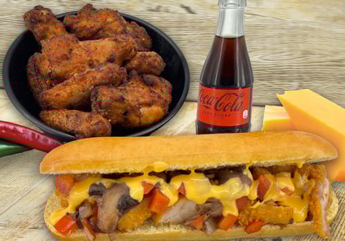 Loaded Chicken Cheesesteak & Fingerfood Loaded Chicken Cheesesteak & Fingerfood