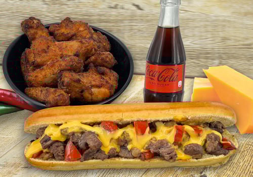 Loaded Philly Cheesesteak & Fingerfood Loaded Philly Cheesesteak & Fingerfood
