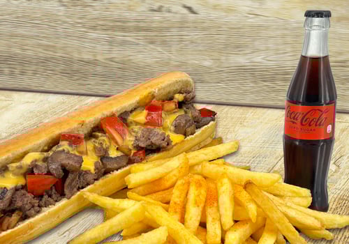 Loaded Philly Cheesesteak & Fries Loaded Philly Cheesesteak & Fries