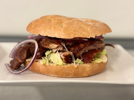 Broodje spareribs