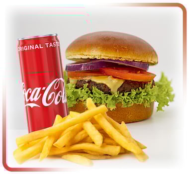 Cheese Burger Menü