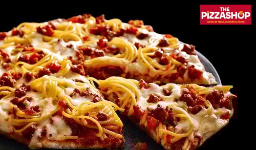 Spaghetti-Pizza