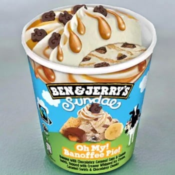 Oh My! Banoffee Pie! Sundae 465 ml