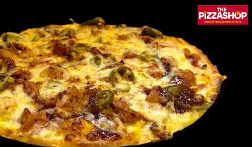 Spicy Pulled Pork-Pizza