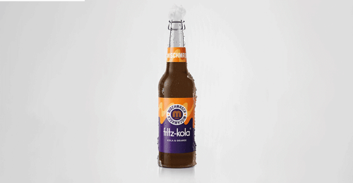 fritz kola + orange fritz kola + orange