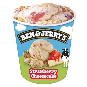 Ben & Jerry's Strawberry Cheesecake