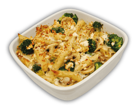 Broccoli-Hirtenkäse Auflauf