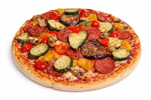 Grill Gemüse Pizza Peperoni Salami ø 20cm