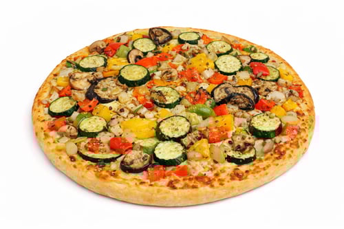 Grill Gemüse Pizza Huhn ø 40cm