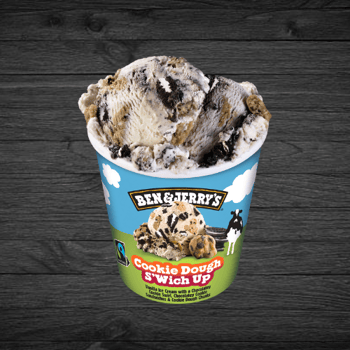 Ben & Jerry's Cookie Dough S'wich Up [465ml]