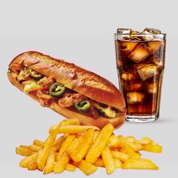 Chili Cheese Filet Baguette Chili Cheese Filet Baguette