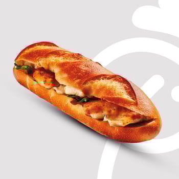 Chicken Filet Baguette Einzeln Chicken Filet Baguette Einzeln