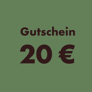20 EUR Gutschein 20 EUR Gutschein