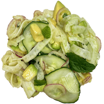 Leichter Gurke-Fenchel-Salat klein