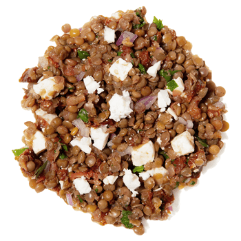 Mediterrane Linsen klein