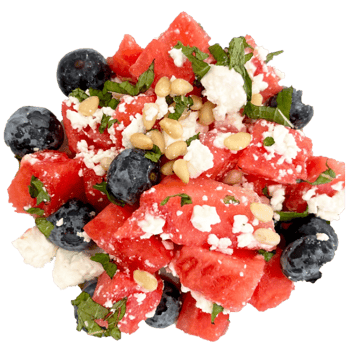 Wassermelonen Feta Salat