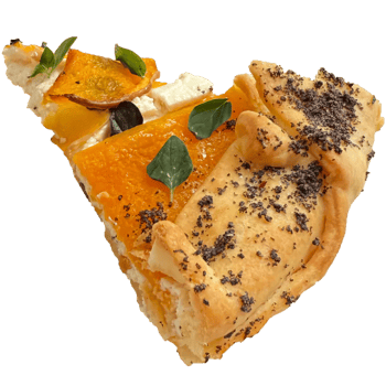 Kürbis Galette