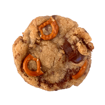 Brezel Erdnussbutter Cookie