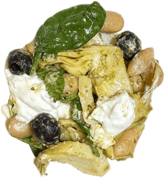 Artischocken Bohnen Salat Artischocken Bohnen Salat