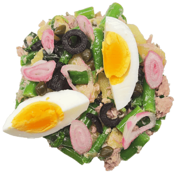 Salade Niçoise groß