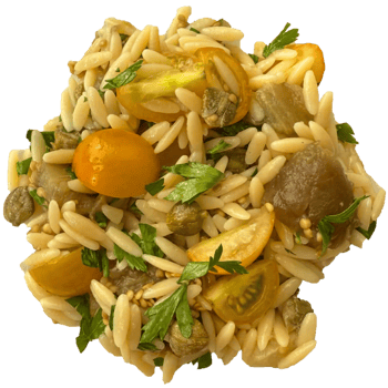 Orzo Tomaten Tahina groß