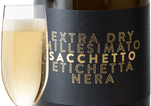 Prosecco Sacchetto spumante Etichetta Nera 0,75l